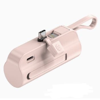 5000mAh Portable Charger with Built-In Cable 5000mAh Portable Charger with Built-In Cable