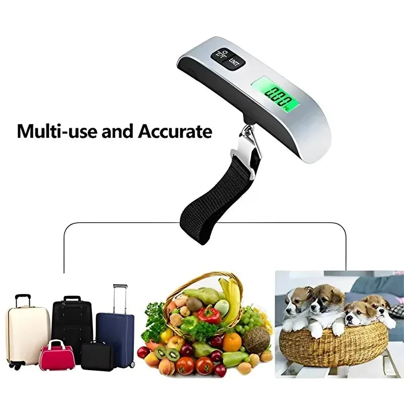 50kg Portable Hanging Scale Electronic Hand Luggage Scale Digital Display Suitcase 110lb Travel Baggage Bag Weighing Tools 50kg Portable Hanging Scale Electronic Hand Luggage Scale Digital Display Suitcase 110lb Travel Baggage Bag Weighing Tools