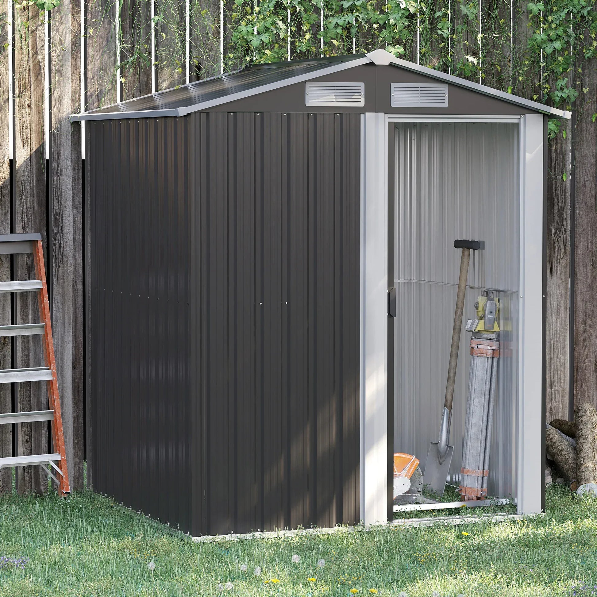 5ft X 4.3ft Outdoor Garden Storage Shed 5ft X 4.3ft Outdoor Garden Storage Shed