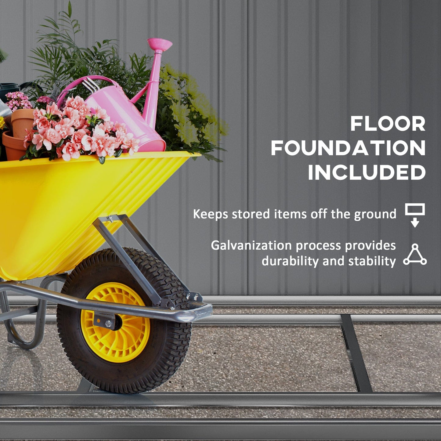 5ft X 4.3ft Outdoor Garden Storage Shed 5ft X 4.3ft Outdoor Garden Storage Shed