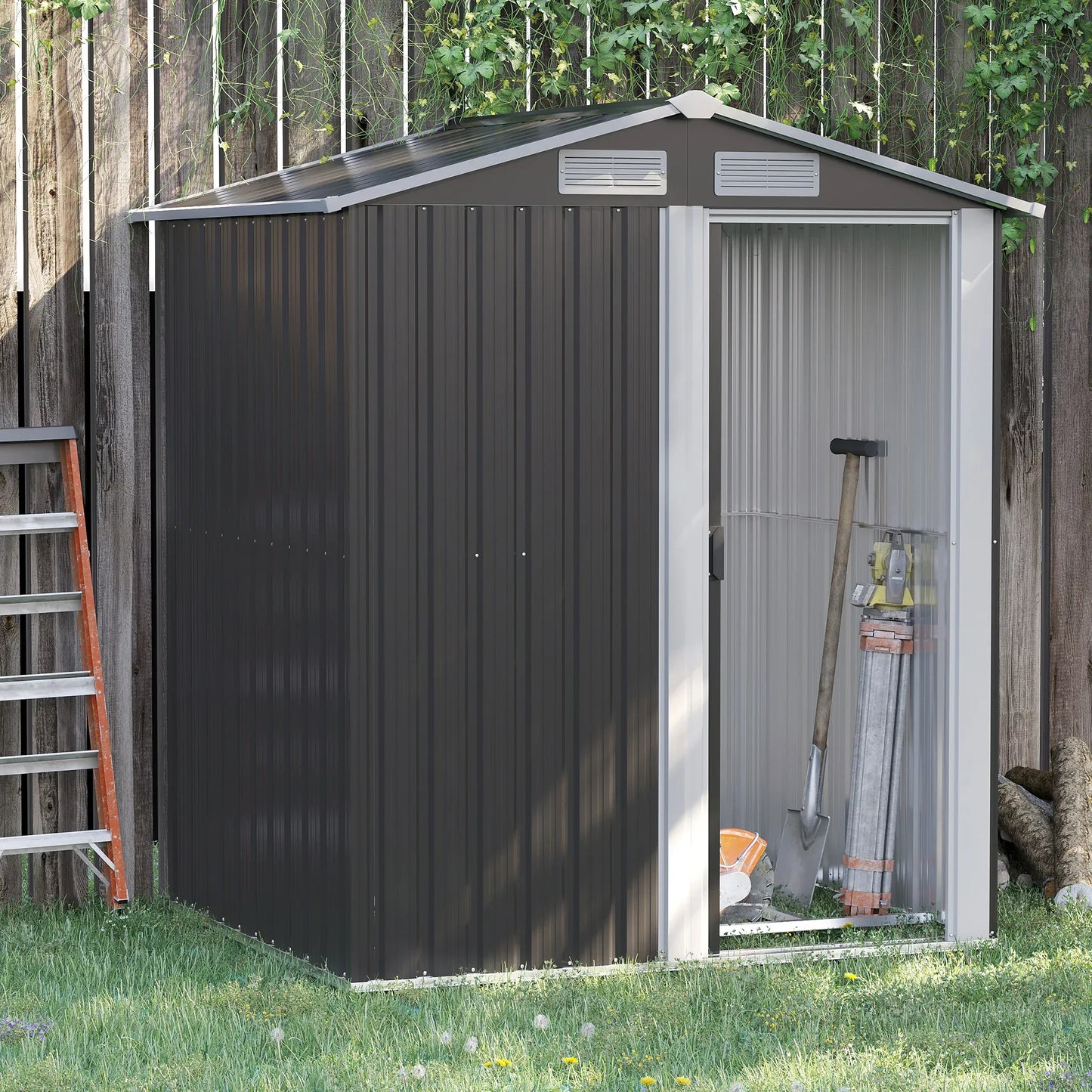 5ft X 4.3ft Outdoor Garden Storage Shed 5ft X 4.3ft Outdoor Garden Storage Shed