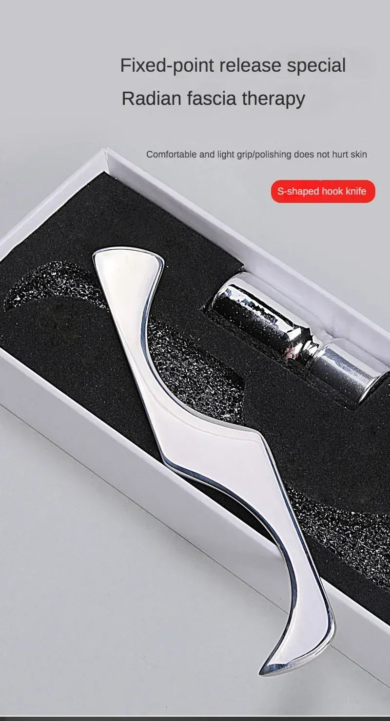 5pcs Fascial Knife Deep Tissue Muscle Scraper Guasha Tool Set IASTM Tool Relieve Sore Muscles Stainless Steel Fascial Massager 5pcs Fascial Knife Deep Tissue Muscle Scraper Guasha Tool Set IASTM Tool Relieve Sore Muscles Stainless Steel Fascial Massager