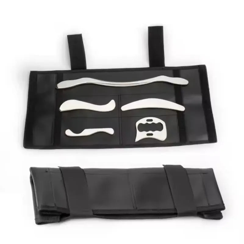 5pcs Fascial Knife Deep Tissue Muscle Scraper Guasha Tool Set IASTM Tool Relieve Sore Muscles Stainless Steel Fascial Massager 5pcs Fascial Knife Deep Tissue Muscle Scraper Guasha Tool Set IASTM Tool Relieve Sore Muscles Stainless Steel Fascial Massager