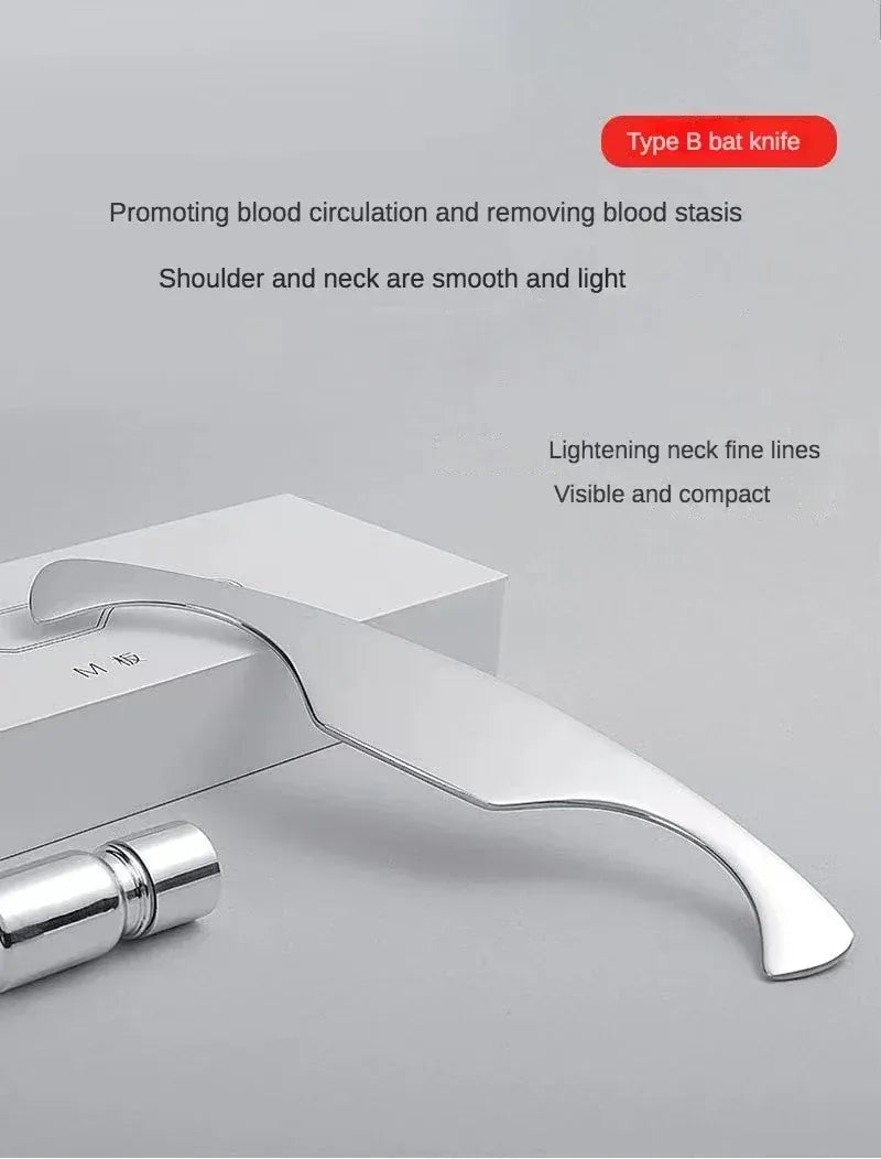 5pcs Fascial Knife Deep Tissue Muscle Scraper Guasha Tool Set IASTM Tool Relieve Sore Muscles Stainless Steel Fascial Massager 5pcs Fascial Knife Deep Tissue Muscle Scraper Guasha Tool Set IASTM Tool Relieve Sore Muscles Stainless Steel Fascial Massager