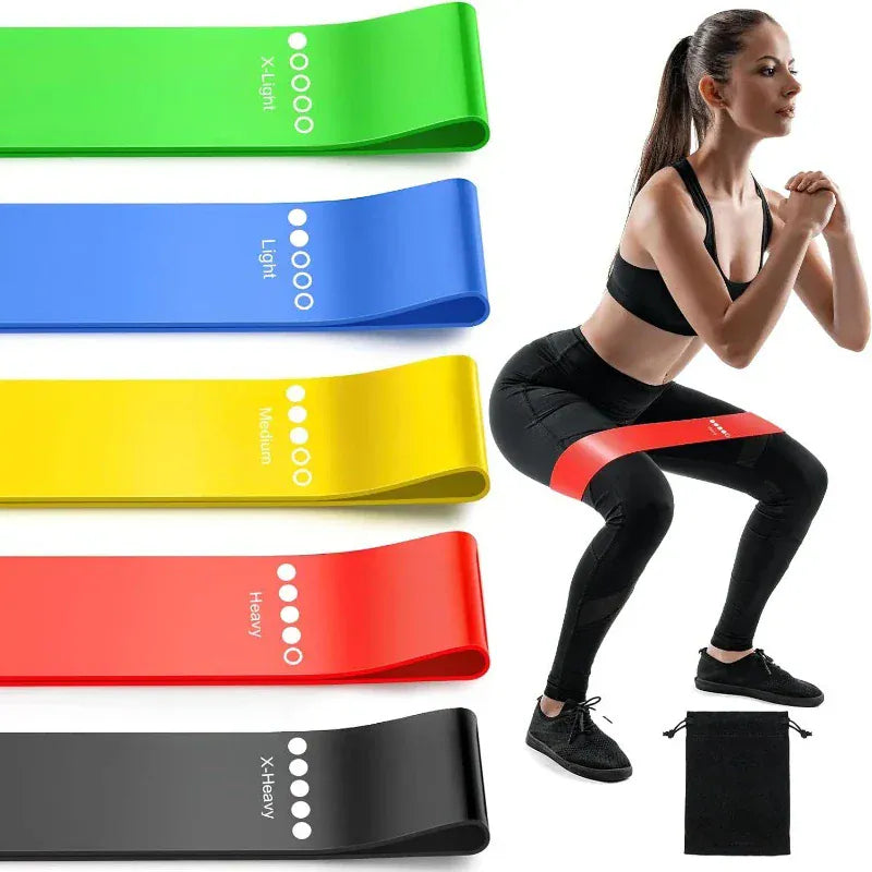 5PCS Resistance Bands for Men and Women Elastic Exercice Bands for Yoga Pilates Physical Therapy Home Gym Workout Stretch Bands 5PCS Resistance Bands for Men and Women Elastic Exercice Bands for Yoga Pilates Physical Therapy Home Gym Workout Stretch Bands