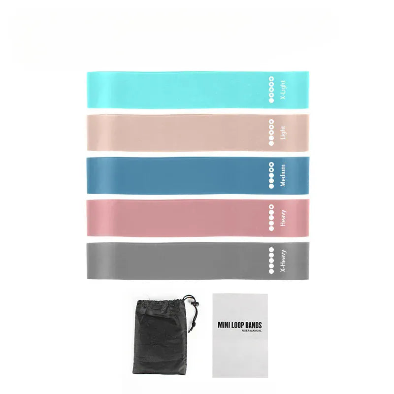 5PCS Resistance Bands for Men and Women Elastic Exercice Bands for Yoga Pilates Physical Therapy Home Gym Workout Stretch Bands 5PCS Resistance Bands for Men and Women Elastic Exercice Bands for Yoga Pilates Physical Therapy Home Gym Workout Stretch Bands