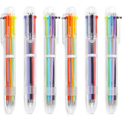 6 Pack 0.5mm 6in1 Multicolor Ballpoint Pen 6 Pack 0.5mm 6in1 Multicolor Ballpoint Pen