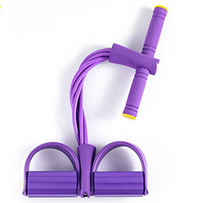 6-Tube Resistance Exerciser with Foot Pedals 6-Tube Resistance Exerciser with Foot Pedals