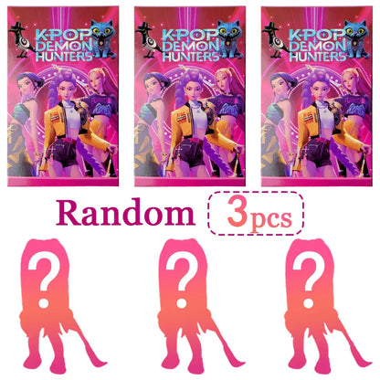 6 unids/set Kpop Demon Hunters figura de juguete de dibujos animados Rumi/Mira/Zoey figura de acción PVC decoración de escritori 6 unids/set Kpop Demon Hunters figura de juguete de dibujos animados Rumi/Mira/Zoey figura de acción PVC decoración de escritori