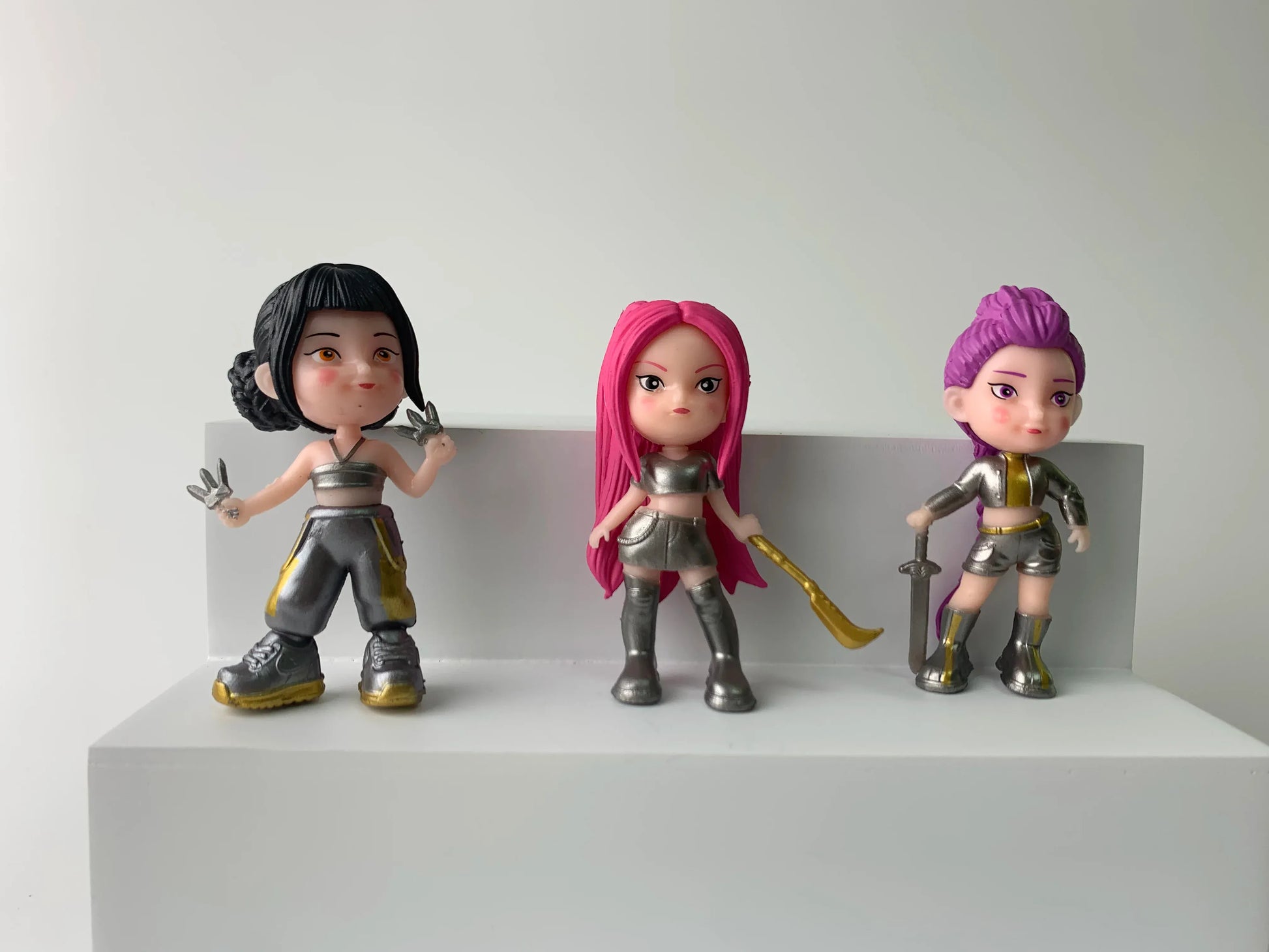 6 unids/set Kpop Demon Hunters figura de juguete de dibujos animados Rumi/Mira/Zoey figura de acción PVC decoración de escritori 6 unids/set Kpop Demon Hunters figura de juguete de dibujos animados Rumi/Mira/Zoey figura de acción PVC decoración de escritori