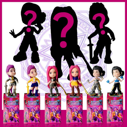 6 unids/set Kpop Demon Hunters figura de juguete de dibujos animados Rumi/Mira/Zoey figura de acción PVC decoración de escritori 6 unids/set Kpop Demon Hunters figura de juguete de dibujos animados Rumi/Mira/Zoey figura de acción PVC decoración de escritori