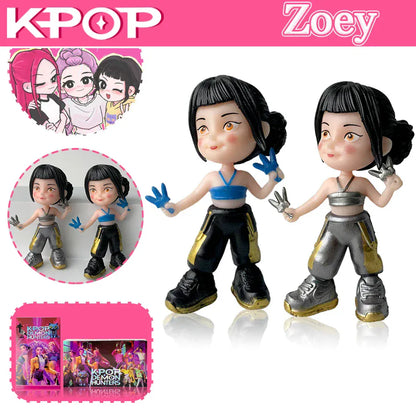 6 unids/set Kpop Demon Hunters figura de juguete de dibujos animados Rumi/Mira/Zoey figura de acción PVC decoración de escritori 6 unids/set Kpop Demon Hunters figura de juguete de dibujos animados Rumi/Mira/Zoey figura de acción PVC decoración de escritori