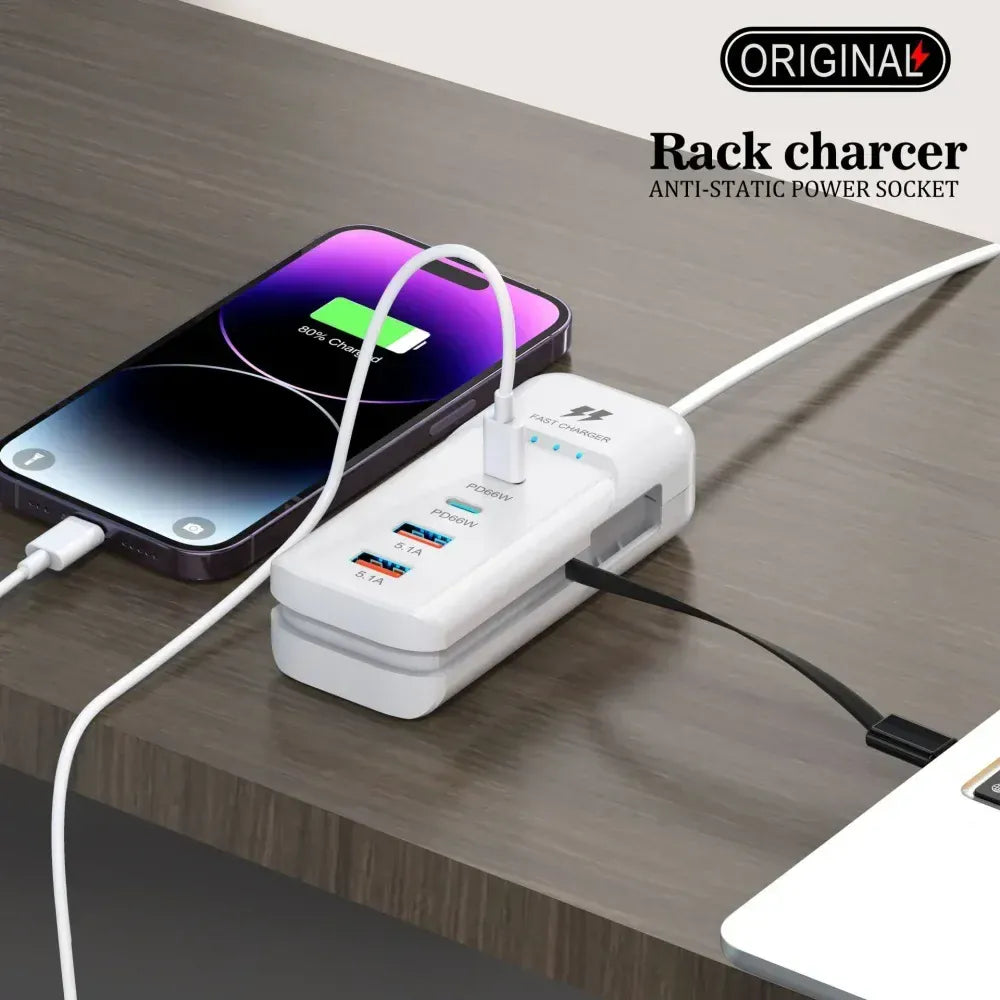 66W PD Fast Charging Wall USB Charger 66W PD Fast Charging Wall USB Charger