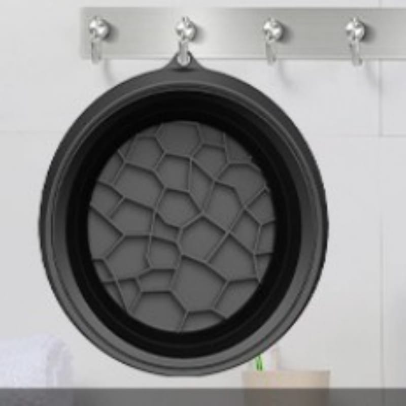 Collapsible Silicone Ice Basin