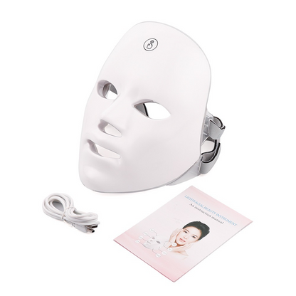LED Facial Beauty Device – Color Light Therapy Skin Care Tool