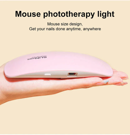 6W Mini UV Nail Lamp | Portable LED Gel Nail Dryer | USB Powered | Home Manicure 6W Mini UV Nail Lamp — Portable LED Gel Nail Dryer with USB | Salon-Quality Manicure at Home