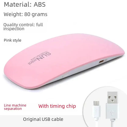 6W Mini UV Nail Lamp | Portable LED Gel Nail Dryer | USB Powered | Home Manicure 6W Mini UV Nail Lamp — Portable LED Gel Nail Dryer with USB | Salon-Quality Manicure at Home
