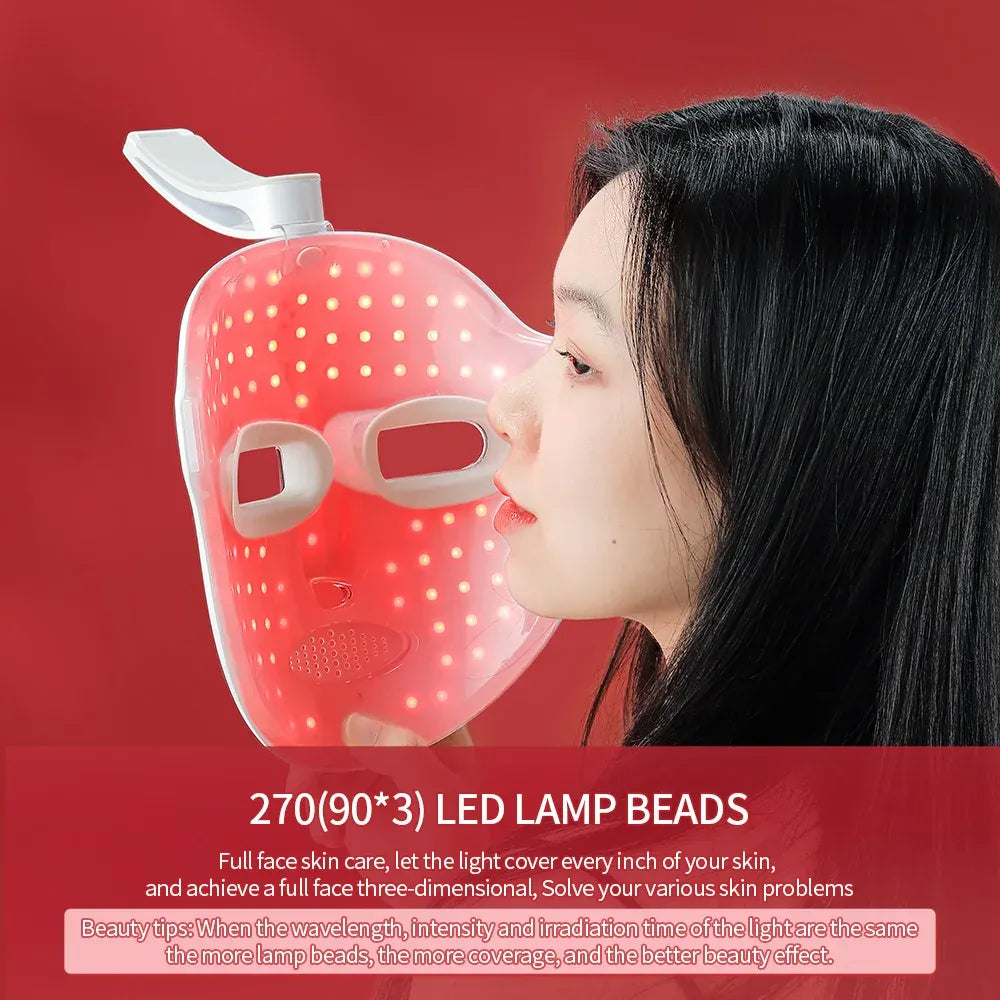 7 Colors LED Face Beauty Machine Red Light Therapy 7 Colors LED Face Beauty Machine Red Light Therapy