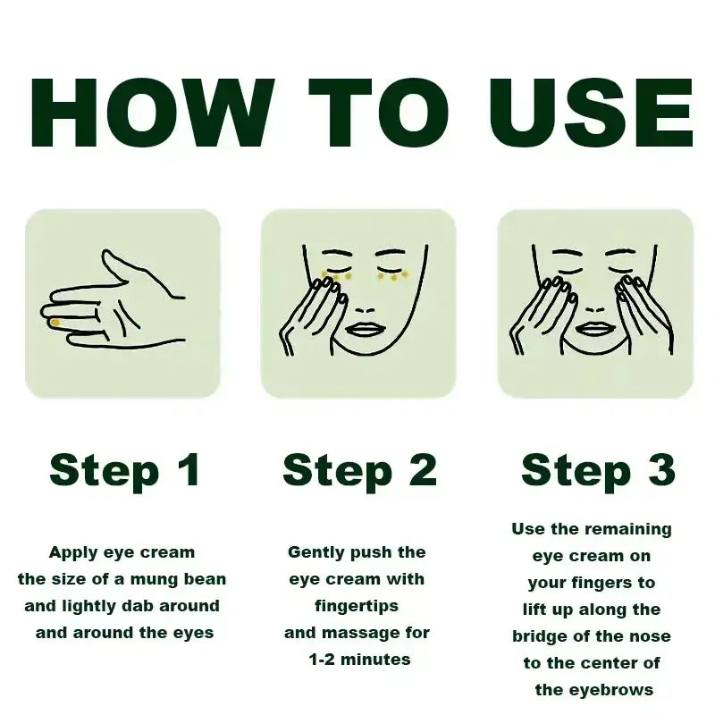 7 Day Tighten Smooth Wrinkles Eye Cream Korean Fade Eye Fine Line Dark Circles Bags Puffiness Tighten Under Eyes Women Skin Care 7 Day Tighten Smooth Wrinkles Eye Cream Korean Fade Eye Fine Line Dark Circles Bags Puffiness Tighten Under Eyes Women Skin Care