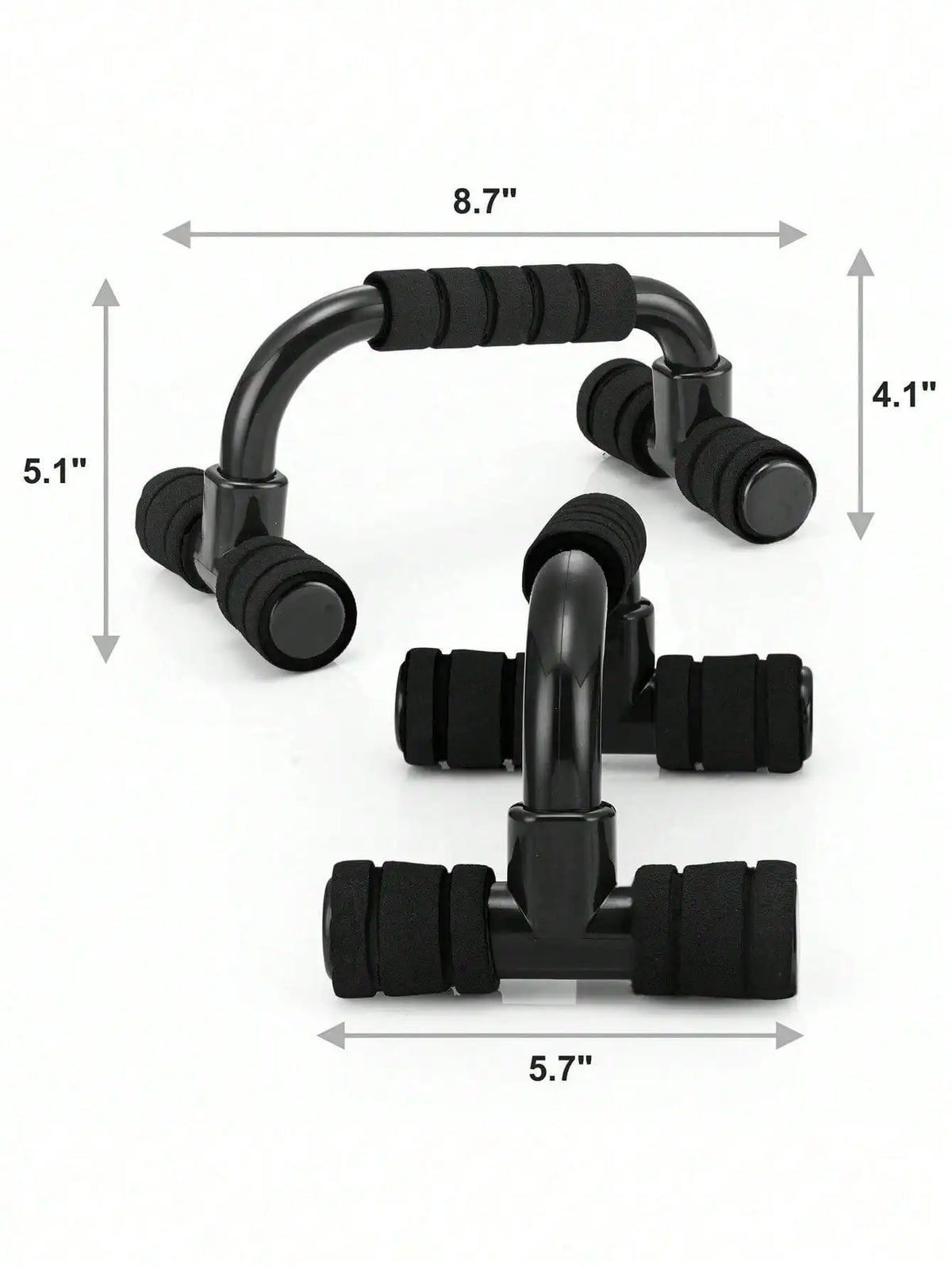 7-Piece Home Workout Set with Ab Roller & Push-Up Bars 7-Piece Home Workout Set with Ab Roller & Push-Up Bars