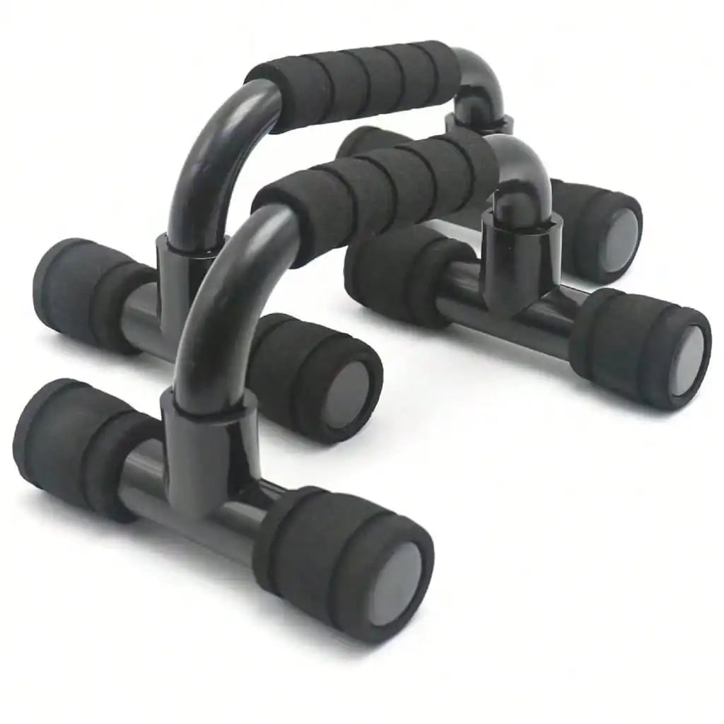 7-Piece Home Workout Set with Ab Roller & Push-Up Bars 7-Piece Home Workout Set with Ab Roller & Push-Up Bars