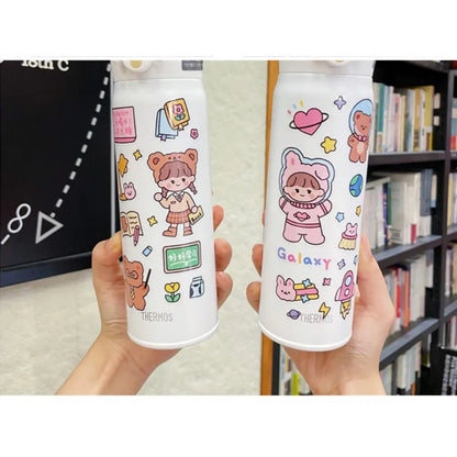 70-Piece KPOP Demon Hunter Stickers - Korean Style Glossy Film Cartoon Decor Decals for Backpacks, Phones & Water Bottles 70-Piece KPOP Demon Hunter Stickers - Korean Style Glossy Film Cartoon Decor Decals for Backpacks, Phones & Water Bottles