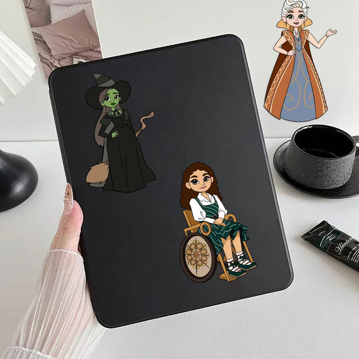 8/16/24Pcs Wicked Witch Collage DIY Puzzle Sticker Games Make A Face Funny Assemble Jigsaw Stickers Kids Educational Toys 8/16/24Pcs Wicked Witch Collage DIY Puzzle Sticker Games Make A Face Funny Assemble Jigsaw Stickers Kids Educational Toys