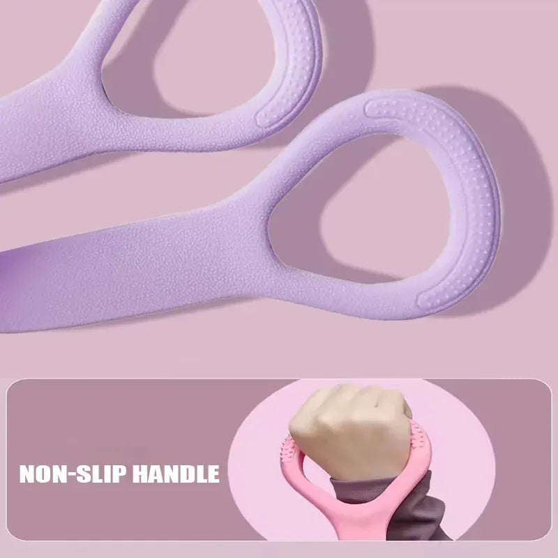 8 Fitness Workout Resistance Band Arm Back Shoulder Exercise Elastic Training Band Yoga Pilates Physical Therapy Equipment 8 Fitness Workout Resistance Band Arm Back Shoulder Exercise Elastic Training Band Yoga Pilates Physical Therapy Equipment