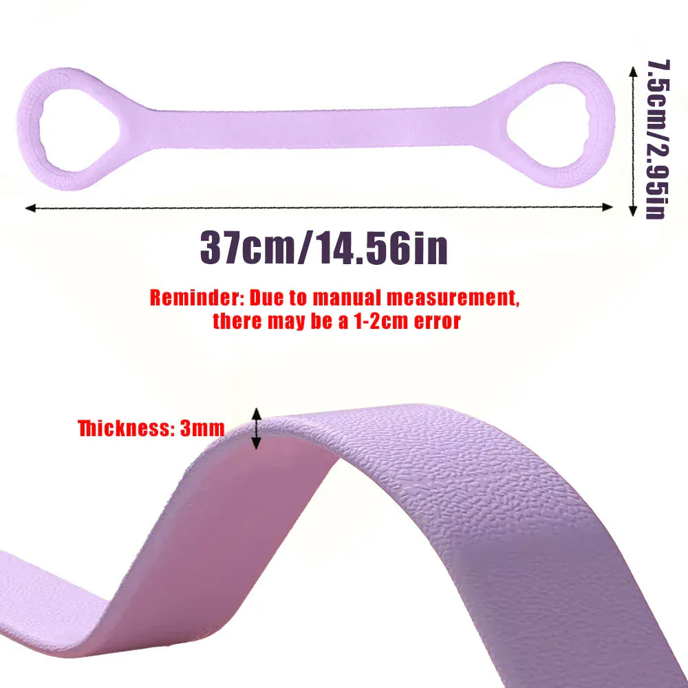 8 Fitness Workout Resistance Band Arm Back Shoulder Exercise Elastic Training Band Yoga Pilates Physical Therapy Equipment 8 Fitness Workout Resistance Band Arm Back Shoulder Exercise Elastic Training Band Yoga Pilates Physical Therapy Equipment