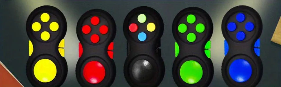 8-in-1 Fidget Pad Controller - Stress Relief Toy for Anxiety & ADHD 8-in-1 Fidget Pad Controller - Ultimate Stress Relief Toy for Anxiety & Focus