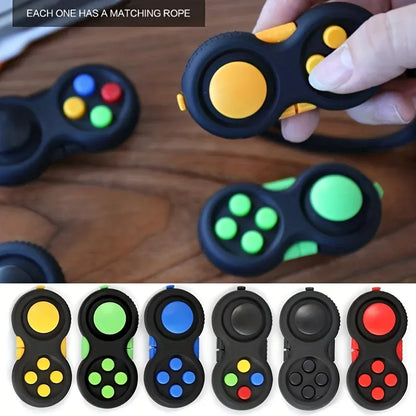 8-in-1 Fidget Pad Controller - Stress Relief Toy for Anxiety & ADHD 8-in-1 Fidget Pad Controller - Ultimate Stress Relief Toy for Anxiety & Focus