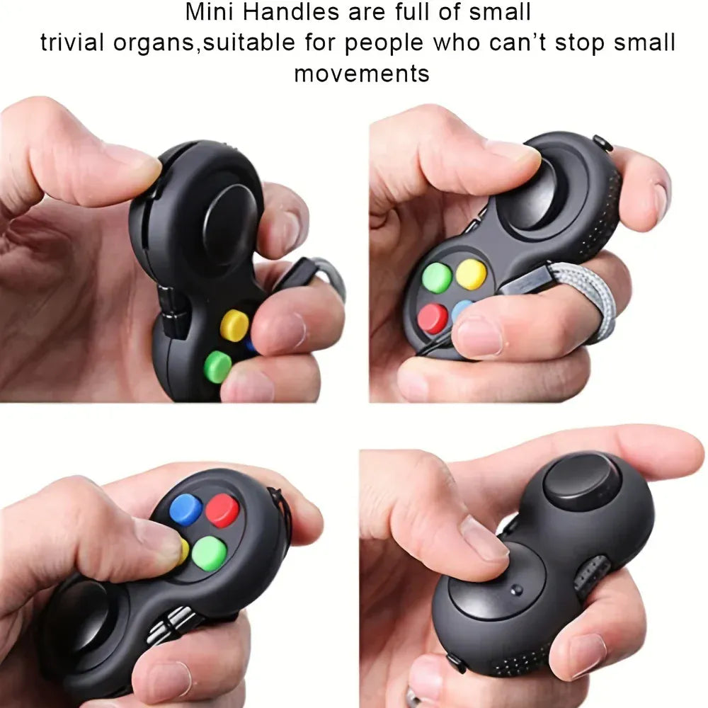 8-in-1 Fidget Pad Controller - Stress Relief Toy for Anxiety & ADHD 8-in-1 Fidget Pad Controller - Ultimate Stress Relief Toy for Anxiety & Focus
