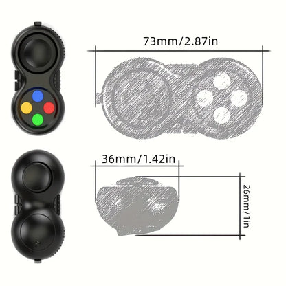 8-in-1 Fidget Pad Controller - Stress Relief Toy for Anxiety & ADHD 8-in-1 Fidget Pad Controller - Ultimate Stress Relief Toy for Anxiety & Focus