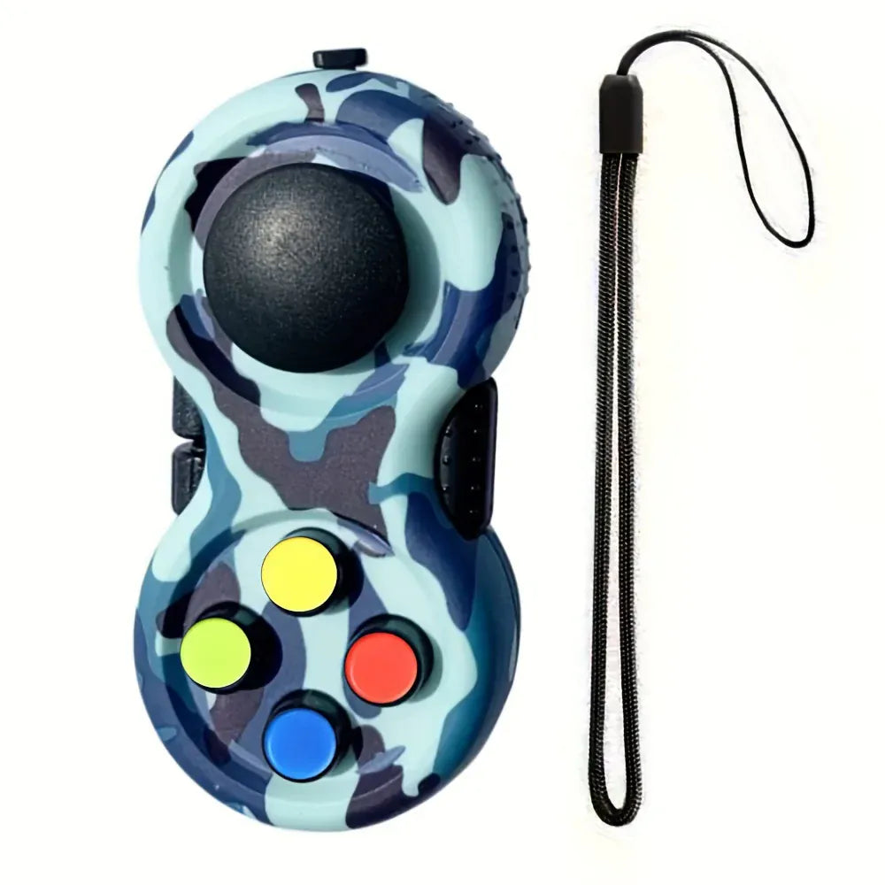 8-in-1 Fidget Pad Controller - Stress Relief Toy for Anxiety & ADHD 8-in-1 Fidget Pad Controller - Ultimate Stress Relief Toy for Anxiety & Focus