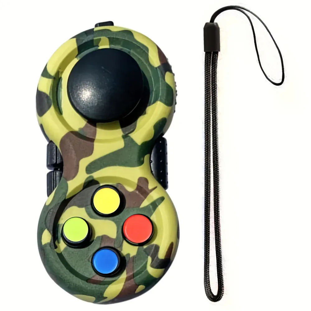 8-in-1 Fidget Pad Controller - Stress Relief Toy for Anxiety & ADHD 8-in-1 Fidget Pad Controller - Ultimate Stress Relief Toy for Anxiety & Focus
