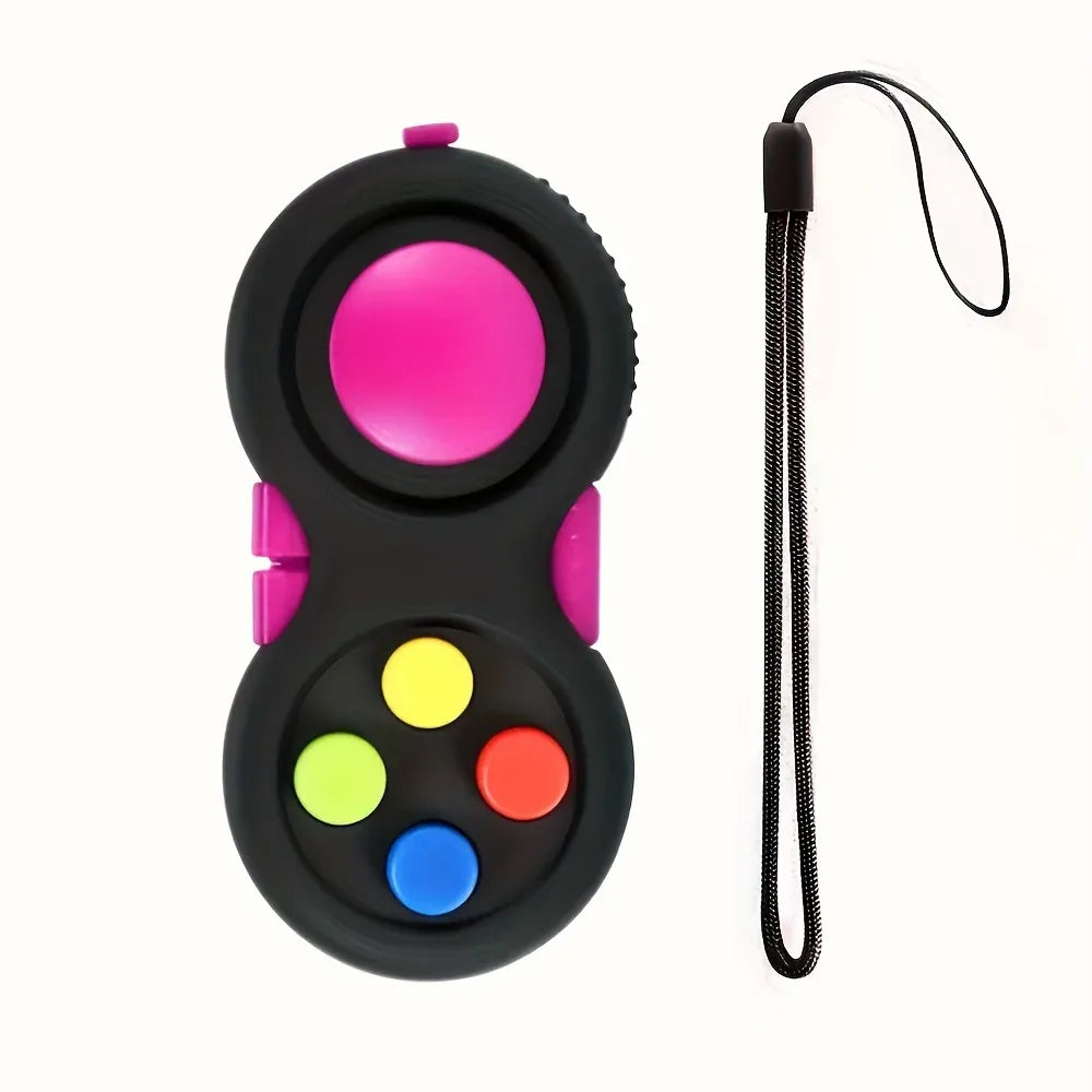 8-in-1 Fidget Pad Controller - Stress Relief Toy for Anxiety & ADHD 8-in-1 Fidget Pad Controller - Ultimate Stress Relief Toy for Anxiety & Focus