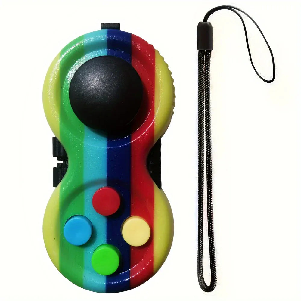 8-in-1 Fidget Pad Controller - Stress Relief Toy for Anxiety & ADHD 8-in-1 Fidget Pad Controller - Ultimate Stress Relief Toy for Anxiety & Focus