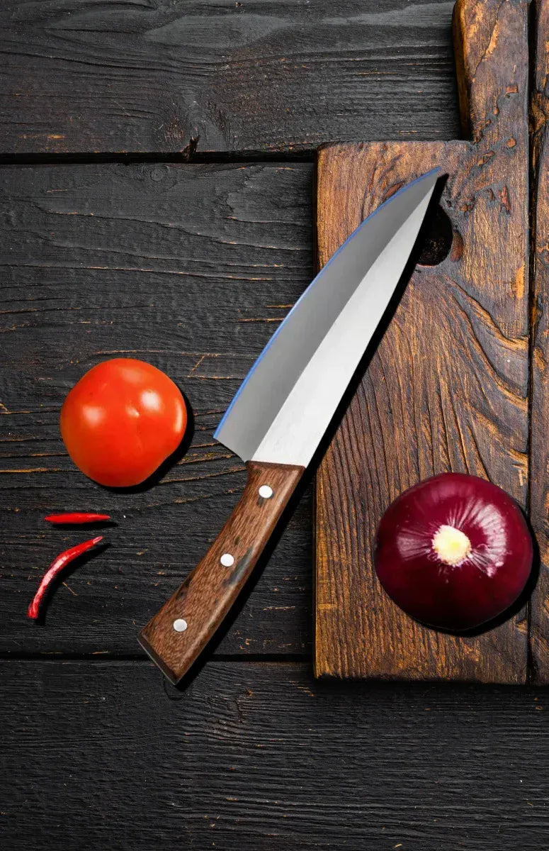 8 Inch Chef Knife Rosewood Handle Stainless Steel Kitchen Knife Butcher Skining Knife Super Fast Sharp Boning Knife 8 Inch Chef Knife Rosewood Handle Stainless Steel Kitchen Knife Butcher Skining Knife Super Fast Sharp Boning Knife