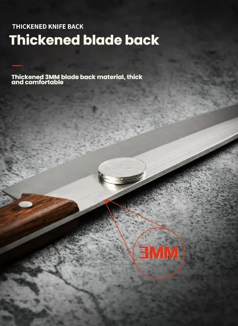 8 Inch Chef Knife Rosewood Handle Stainless Steel Kitchen Knife Butcher Skining Knife Super Fast Sharp Boning Knife 8 Inch Chef Knife Rosewood Handle Stainless Steel Kitchen Knife Butcher Skining Knife Super Fast Sharp Boning Knife