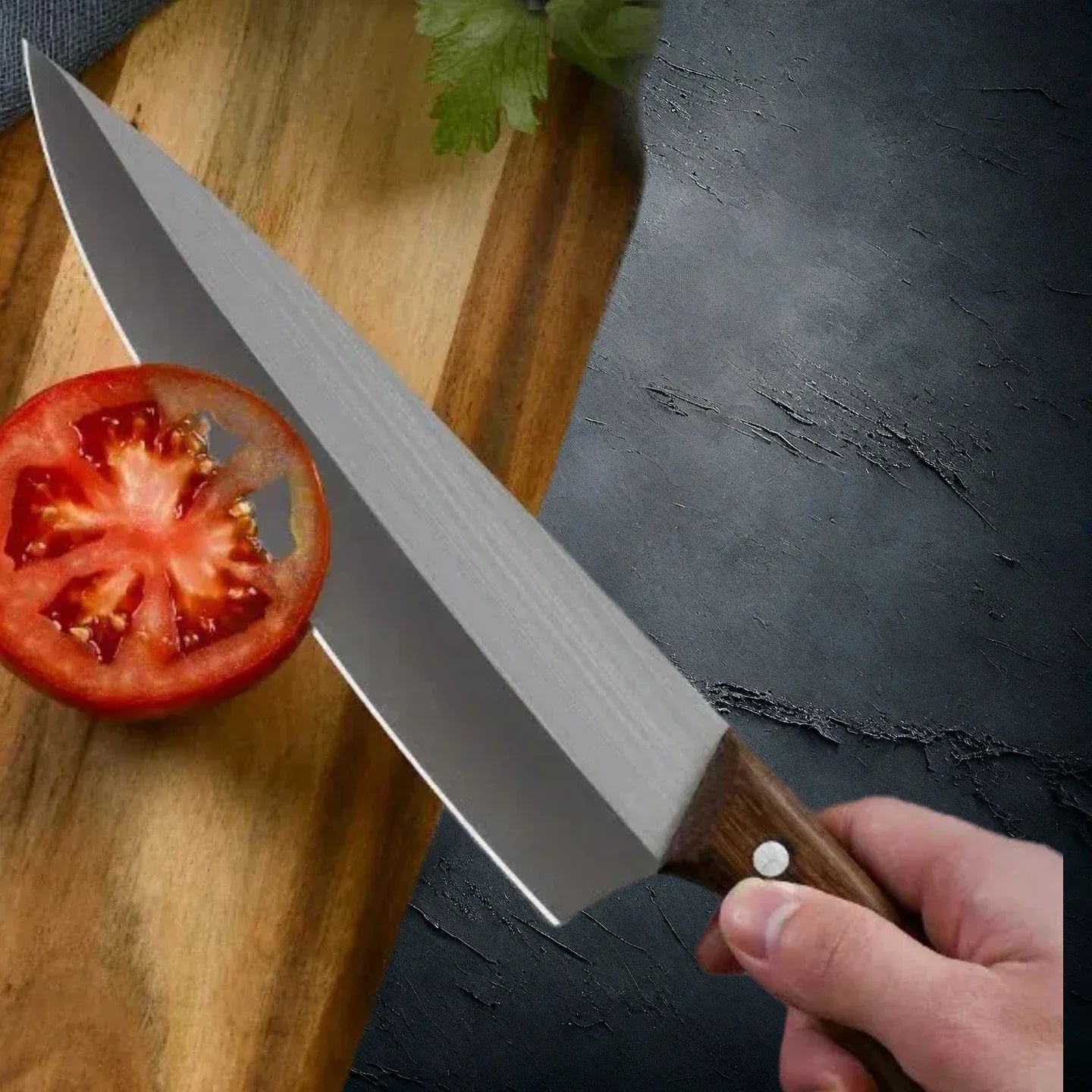 8 Inch Chef Knife Rosewood Handle Stainless Steel Kitchen Knife Butcher Skining Knife Super Fast Sharp Boning Knife 8 Inch Chef Knife Rosewood Handle Stainless Steel Kitchen Knife Butcher Skining Knife Super Fast Sharp Boning Knife