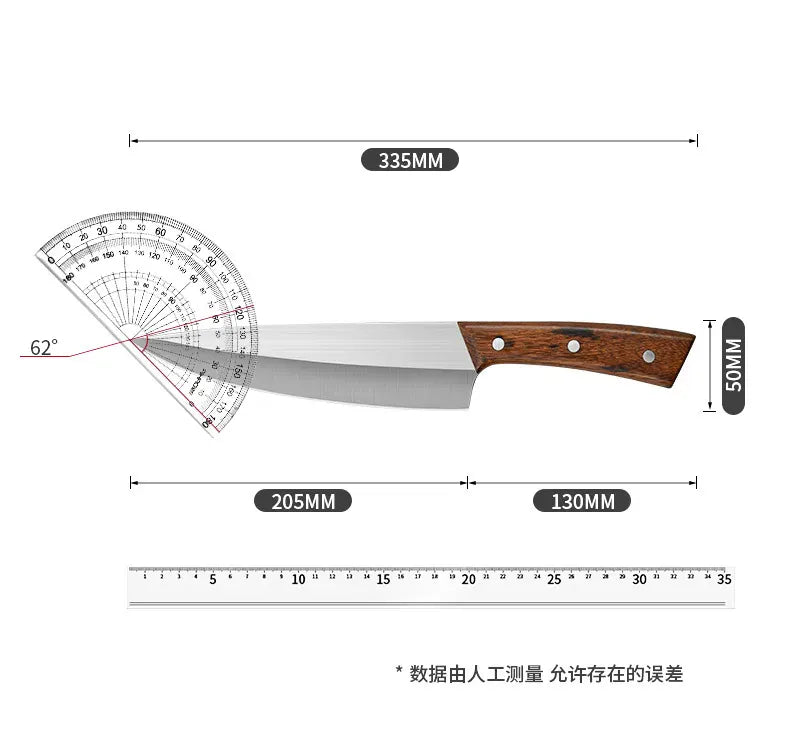 8 Inch Chef Knife Rosewood Handle Stainless Steel Kitchen Knife Butcher Skining Knife Super Fast Sharp Boning Knife 8 Inch Chef Knife Rosewood Handle Stainless Steel Kitchen Knife Butcher Skining Knife Super Fast Sharp Boning Knife