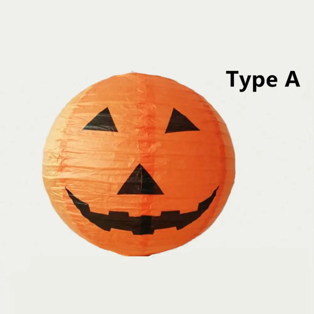 8 Inches Halloween Pumpkin Paper Lantern Festival Jack O Lantern Halloween Hanging Bat Spider Decoration for Home Graden 8 Inches Halloween Pumpkin Paper Lantern Festival Jack O Lantern Halloween Hanging Bat Spider Decoration for Home Graden