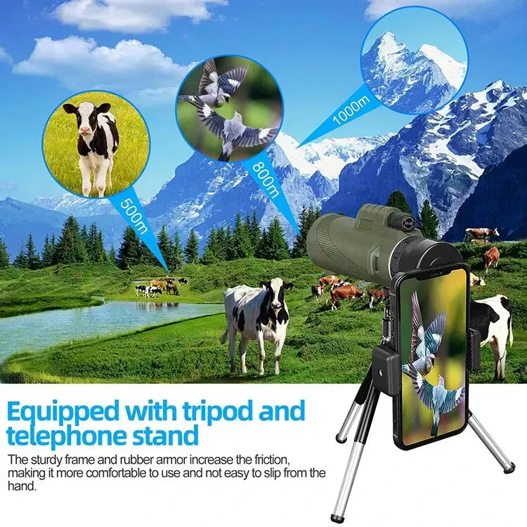 80x100 Portable Zoom HD 5000M Telescope 80x100 Portable Zoom HD 5000M Telescope