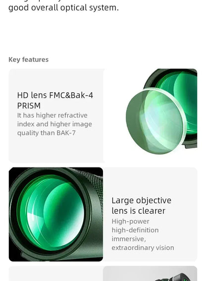 80x100 Portable Zoom HD 5000M Telescope 80x100 Portable Zoom HD 5000M Telescope