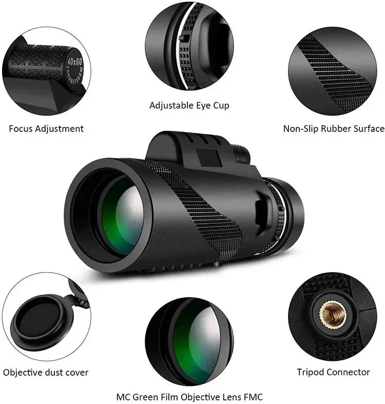 80x100 Portable Zoom HD 5000M Telescope 80x100 Portable Zoom HD 5000M Telescope