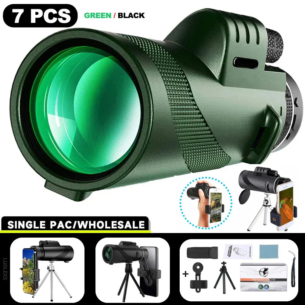 80x100 Portable Zoom HD 5000M Telescope 80x100 Portable Zoom HD 5000M Telescope