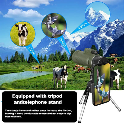 80x100 Portable Zoom HD 5000M Telescope 80x100 Portable Zoom HD 5000M Telescope