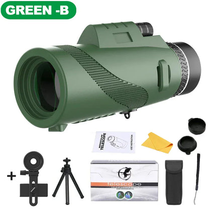 80x100 Portable Zoom HD 5000M Telescope 80x100 Portable Zoom HD 5000M Telescope