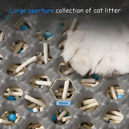 90CMX60CM Cat Litter Mat Waterproof Double Layer Pet Litter Box Mat Pet Toilet Cat Mat Nonslip Sand Cat Washable Mat Pet Clean 90CMX60CM Cat Litter Mat Waterproof Double Layer Pet Litter Box Mat Pet Toilet Cat Mat Nonslip Sand Cat Washable Mat Pet Clean