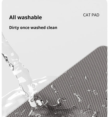 90CMX60CM Cat Litter Mat Waterproof Double Layer Pet Litter Box Mat Pet Toilet Cat Mat Nonslip Sand Cat Washable Mat Pet Clean 90CMX60CM Cat Litter Mat Waterproof Double Layer Pet Litter Box Mat Pet Toilet Cat Mat Nonslip Sand Cat Washable Mat Pet Clean